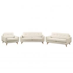 Mørteens Ensemble de salon Postville (3-2-1) - Beige clair