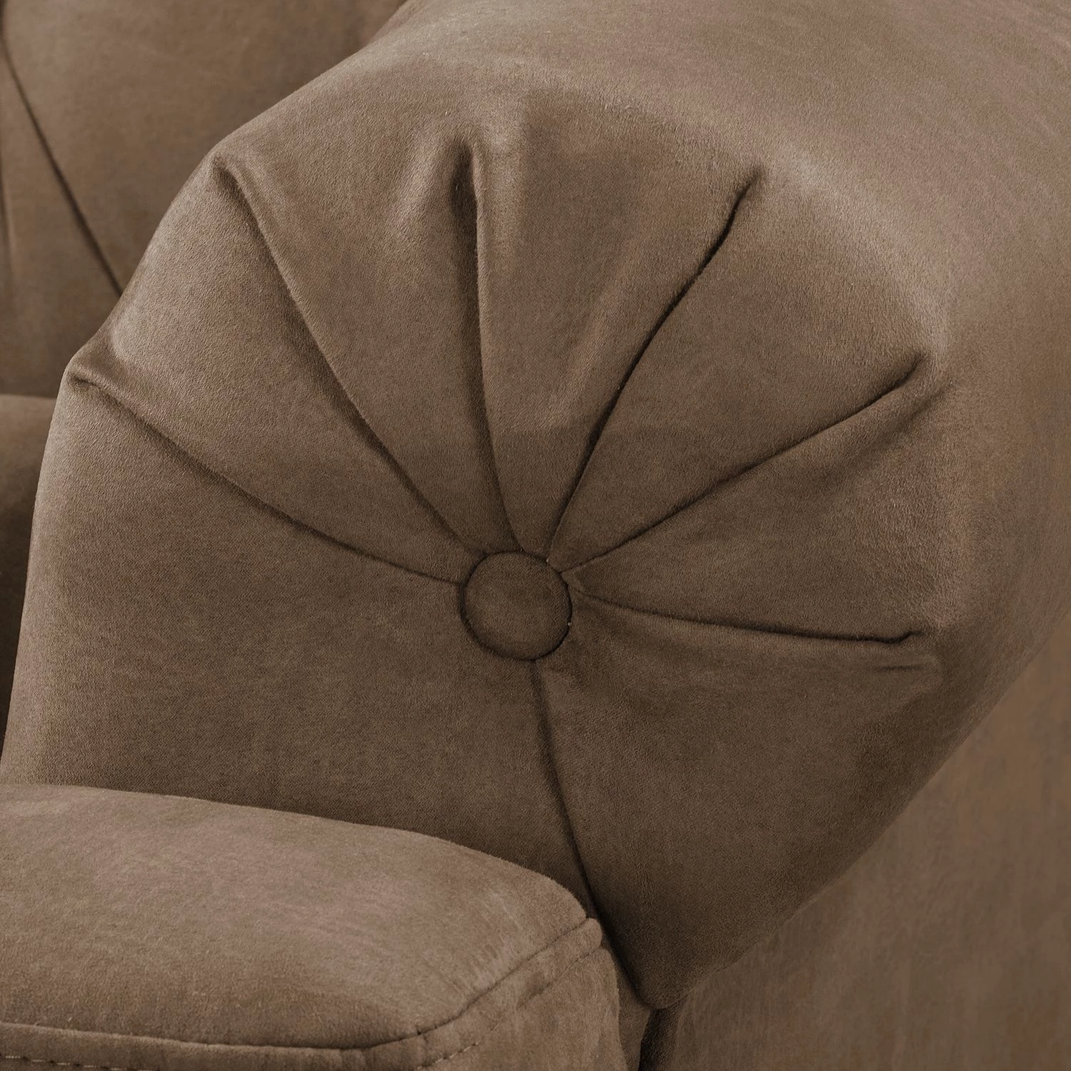 Ars manufacti Ensemble de salon Thory (3-2-1) - Marron clair – Image 8