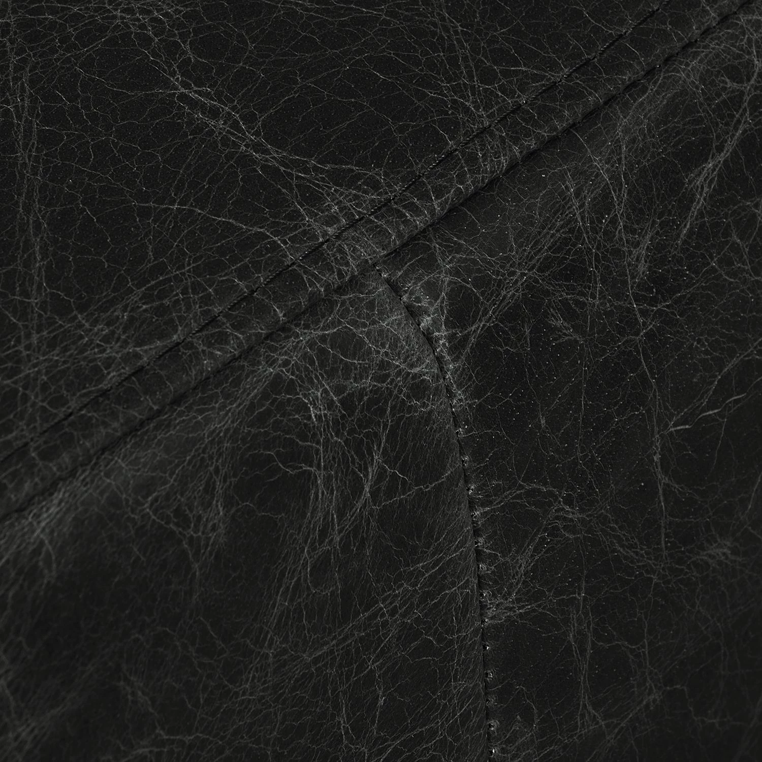 Ars manufacti Ensemble de salon Horley (3-2) - Cuir véritable - Noir – Image 13