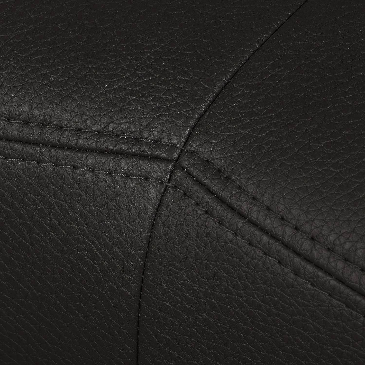 Modoform Ensemble de salon Lakin (3-2-1) - Imitation cuir - Marron foncé – Image 9