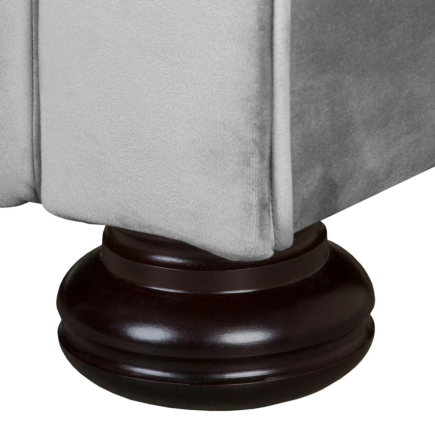 Velvet Studio Ensemble de salon Marau (3-2-1) - Gris clair – Image 12