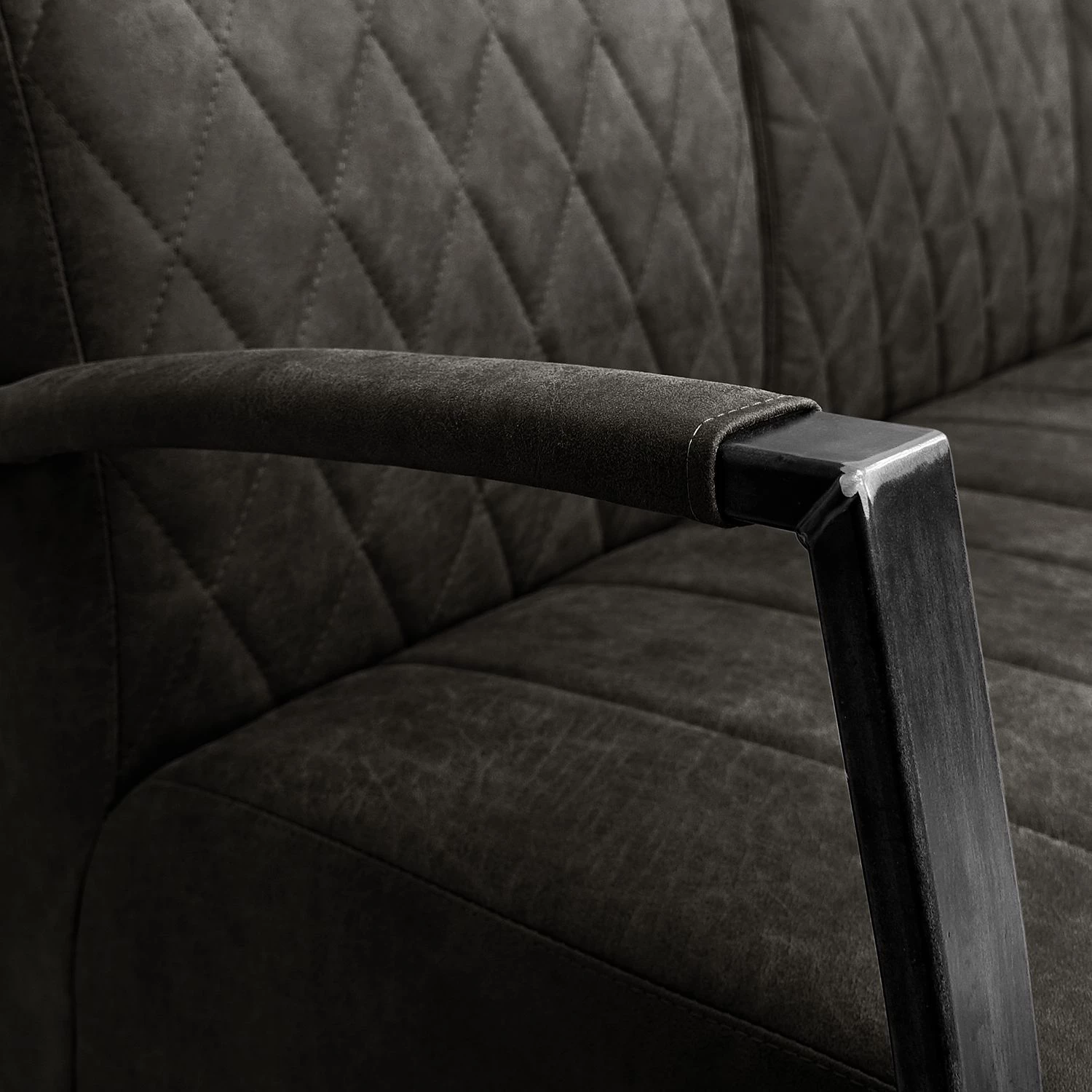 Ars manufacti Ensemble de salon Straid (3-2) - Basalte – Image 8