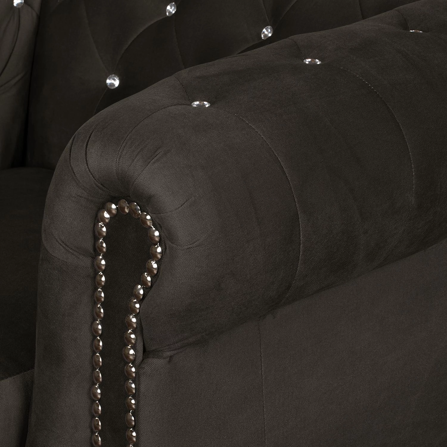 Jack & Alice Ensemble de salon Torquay I (3-2) - Marron noix de coco – Image 6